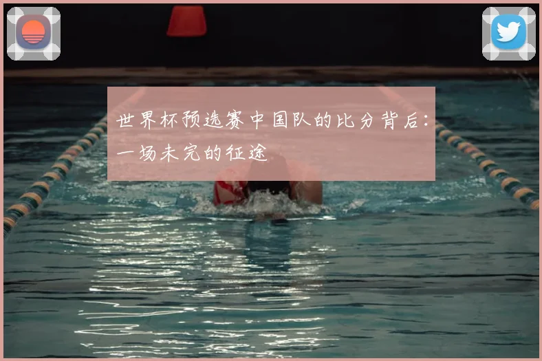 世界杯预选赛中国队的比分背后:一场未完的征途