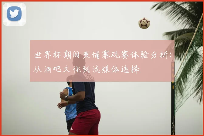 世界杯期间柬埔寨观赛体验分析：从酒吧文化到流媒体选择